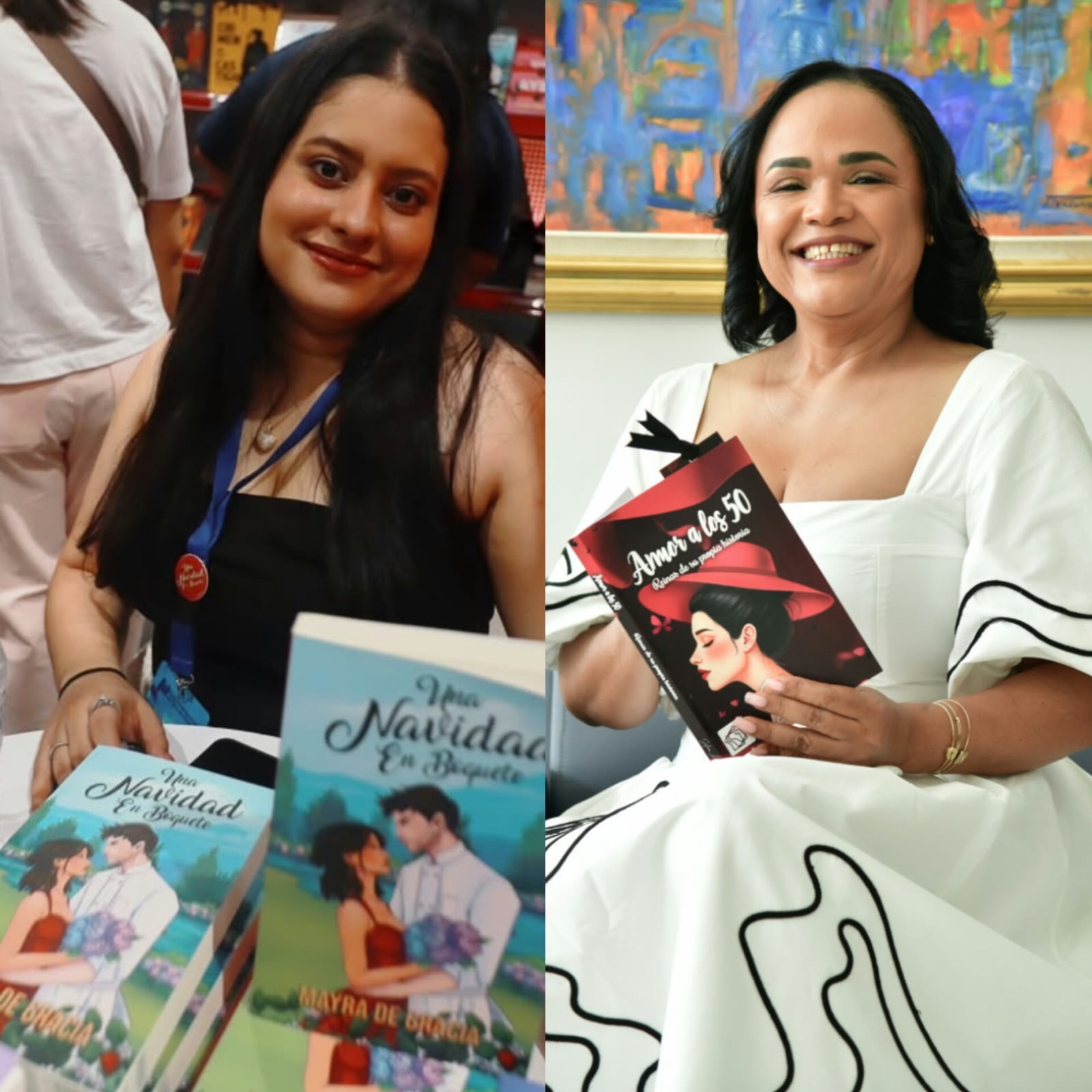 Mayra de García y Sofía de Lana