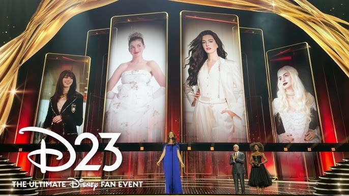 Anne Hathaway coronada como Legenda Disney en la más reciente D23 expo.
