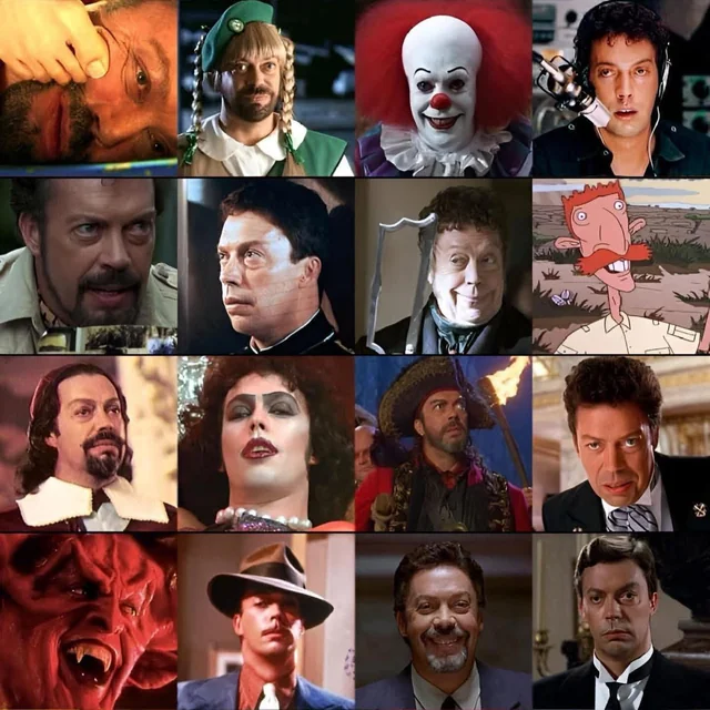 Roles de Tim Curry (1946-2026)