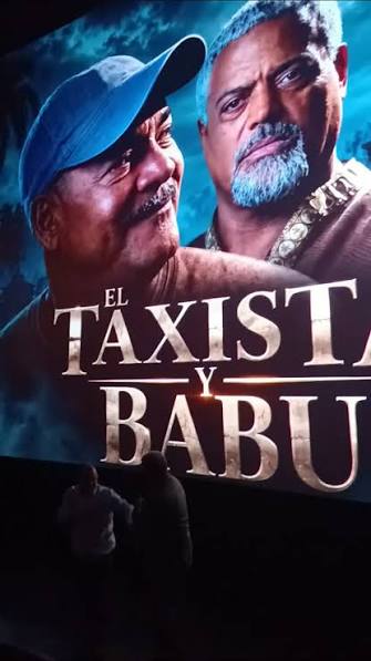 La película siendo anunciada durante proyección especial de ''Andrea''.