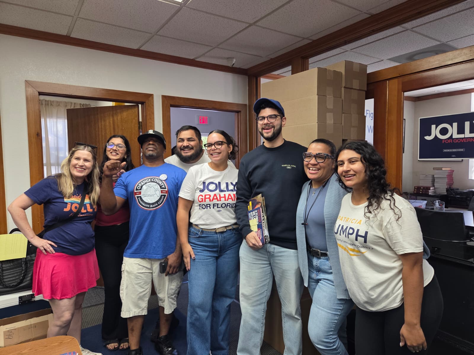 Voluntarios campaña Jolly Orlando