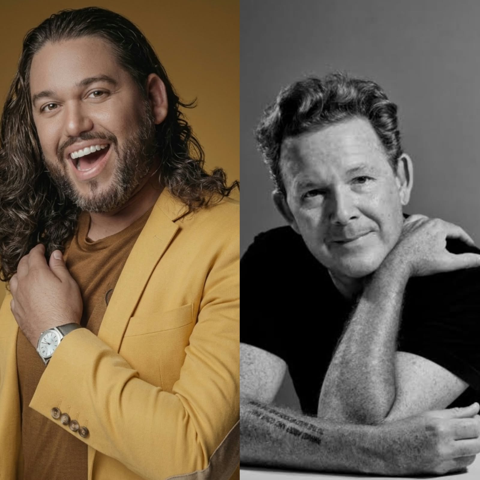 Ramón Santana (Izquierda) y John Logan (Derecha)